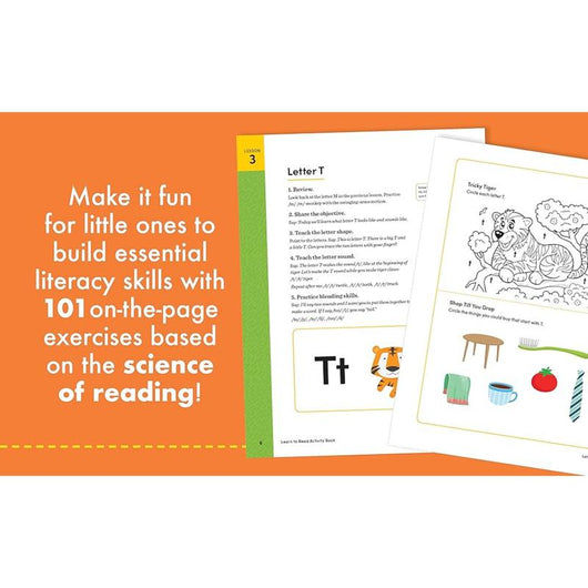 Learn to Read: Sight Words Storybook — 25 Simple Stories & Activities for Beginner Readers