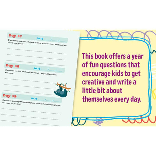 One Question a Day Journal for Kids – 365 Daily Writing Prompts for Self-Discovery (Ages 6–9)
