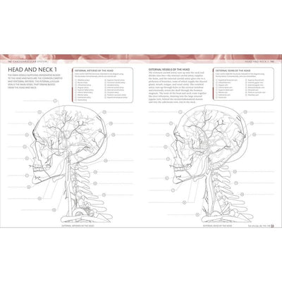 The Human Body Coloring Book: The Ultimate Anatomy Study Guide (Second Edition)