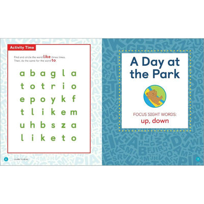 Learn to Read: Sight Words Storybook — 25 Simple Stories & Activities for Beginner Readers